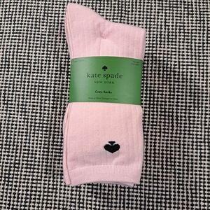 kate spade New York Pink Crew Socks 6 Pairs
